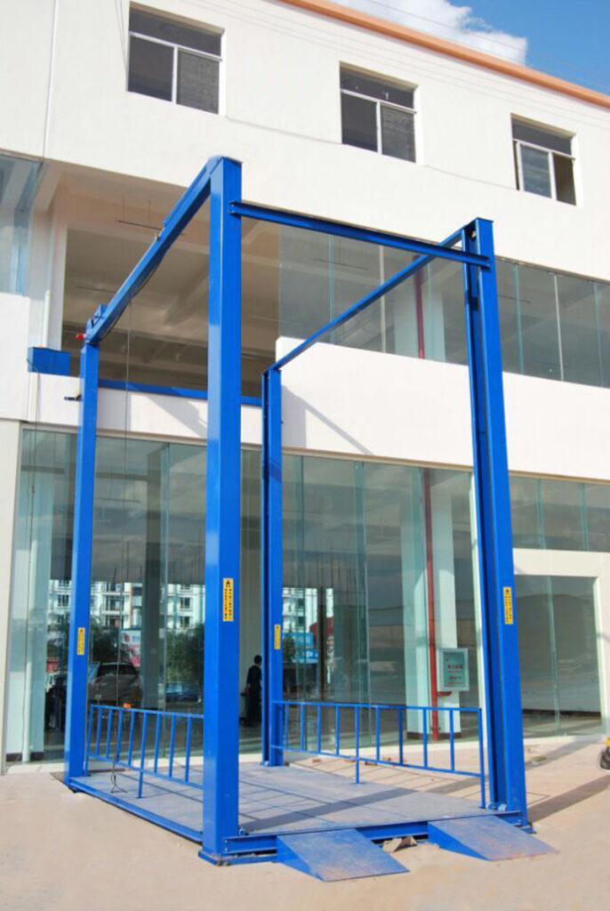car lifing platform for car dealership